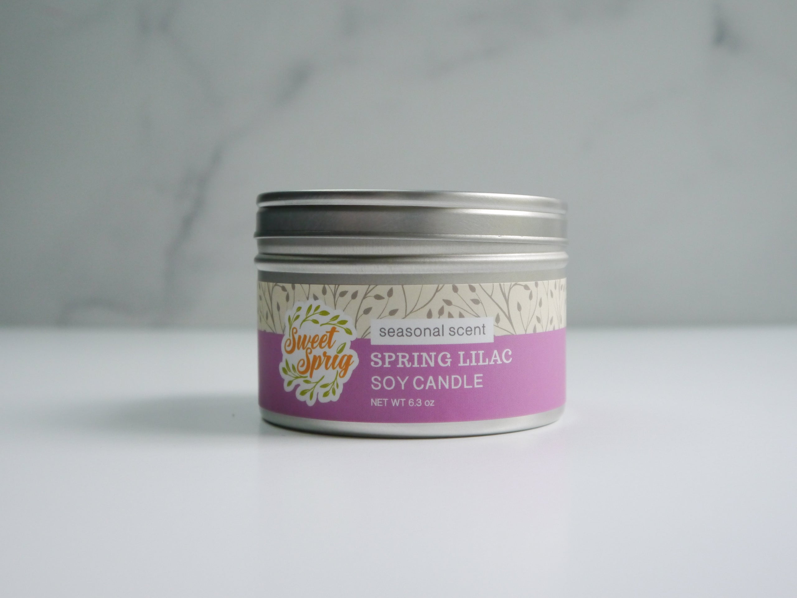 Embrace Spring Anytime: Premium Spring Lilac Soy Candles for a Natural